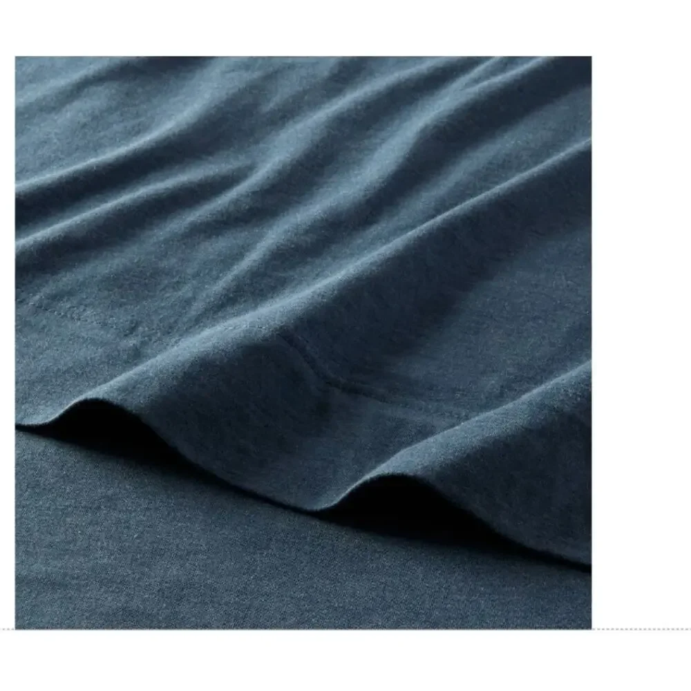 King Cotton Jersey Sheet Set Teal Threshold Knitted, 100% cotton